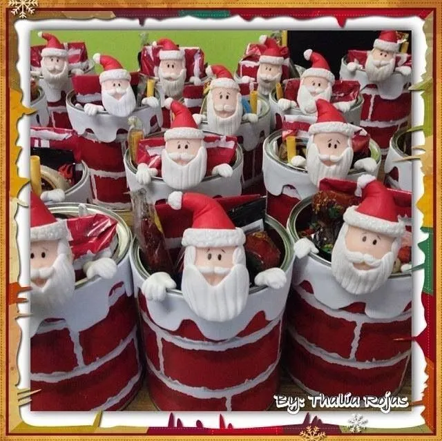 Dulcero/lapicero santa claus de porcelana fría | navidad | Pinterest Dulcero/lapicero santa claus de porcelana fría | navidad | Pinterest