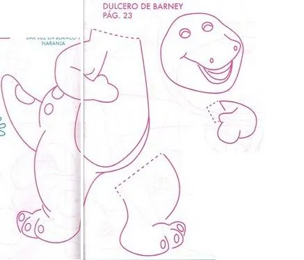 Dulceros de barney - Imagui