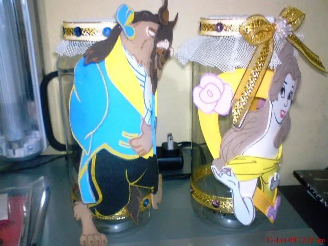 Dulceros con botes - Imagui