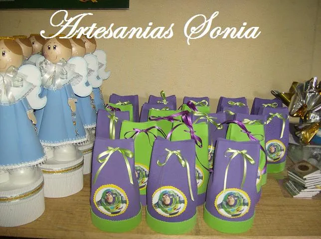 Dulceros de buzz lightyear botas - Imagui