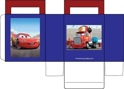 Dulceros de cars en foami - Imagui