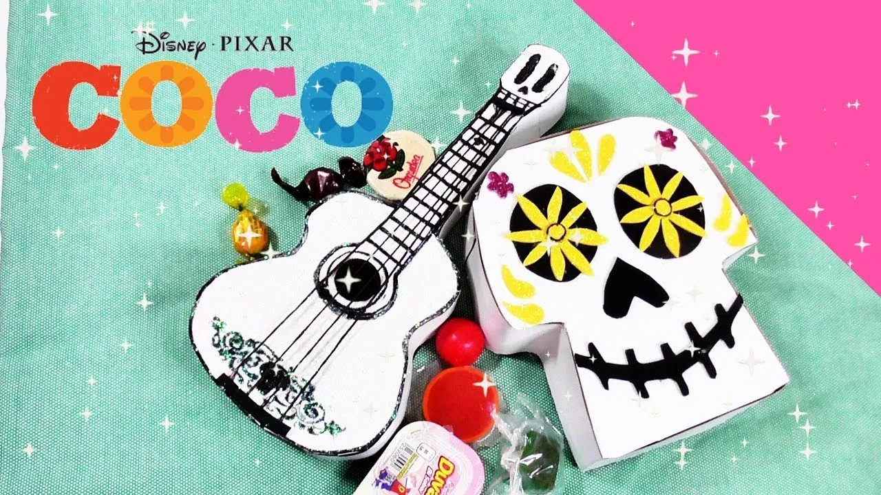 COMO HACER DULCEROS COCO DISNEY GUITARRA CALAVERA DIA DE MUERTOS - YouTube COMO HACER DULCEROS COCO DISNEY GUITARRA CALAVERA DIA DE MUERTOS - YouTube