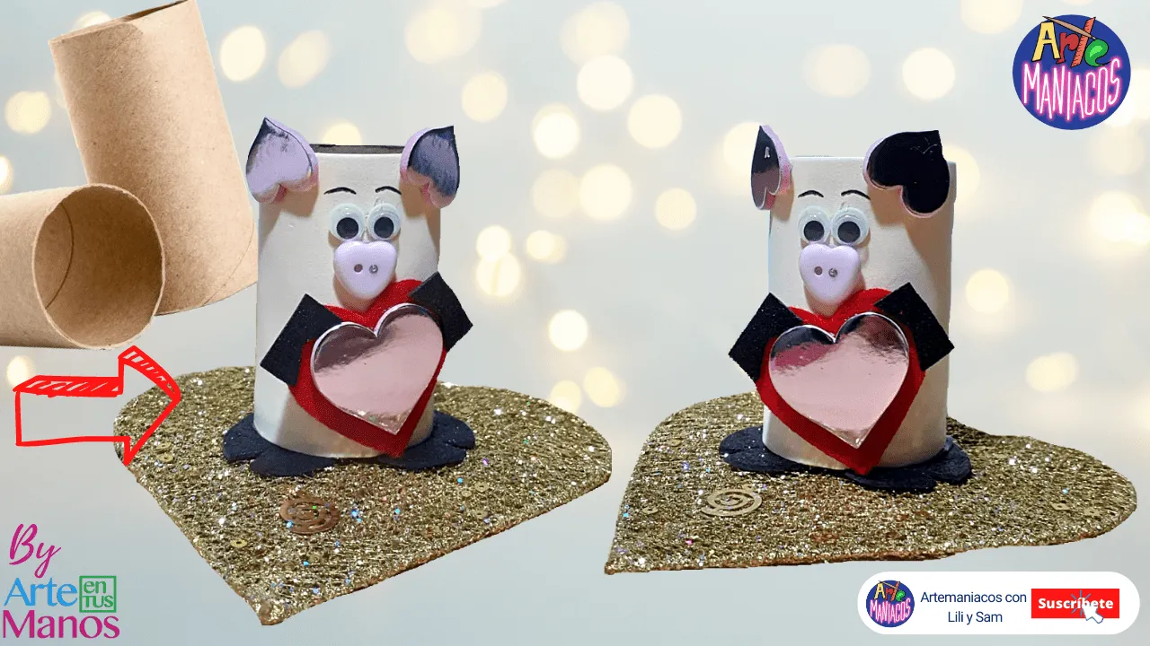 Dulceros en foami y rollos de cartón, 3 Ideas para San Valentín, Fácil - Arte en Tus Manos con Lili y Sam Dulceros en foami y rollos de cartón, 3 Ideas para San Valentín, Fácil - Arte en Tus Manos con Lili y Sam