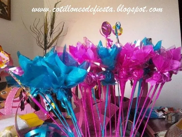 Cotillones de Fiesta: Chupetas adornadas