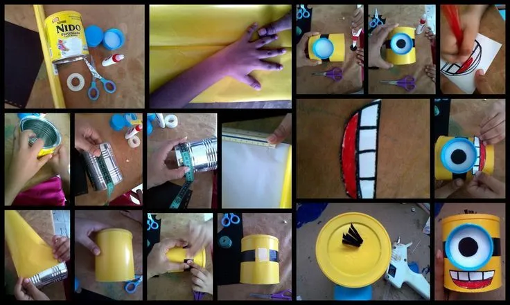 MINION: dulcero con lata o bote de leche | Un detalle hace la ... MINION: dulcero con lata o bote de leche | Un detalle hace la ...