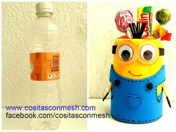 botella plastica MINIONS | facilisimo.com