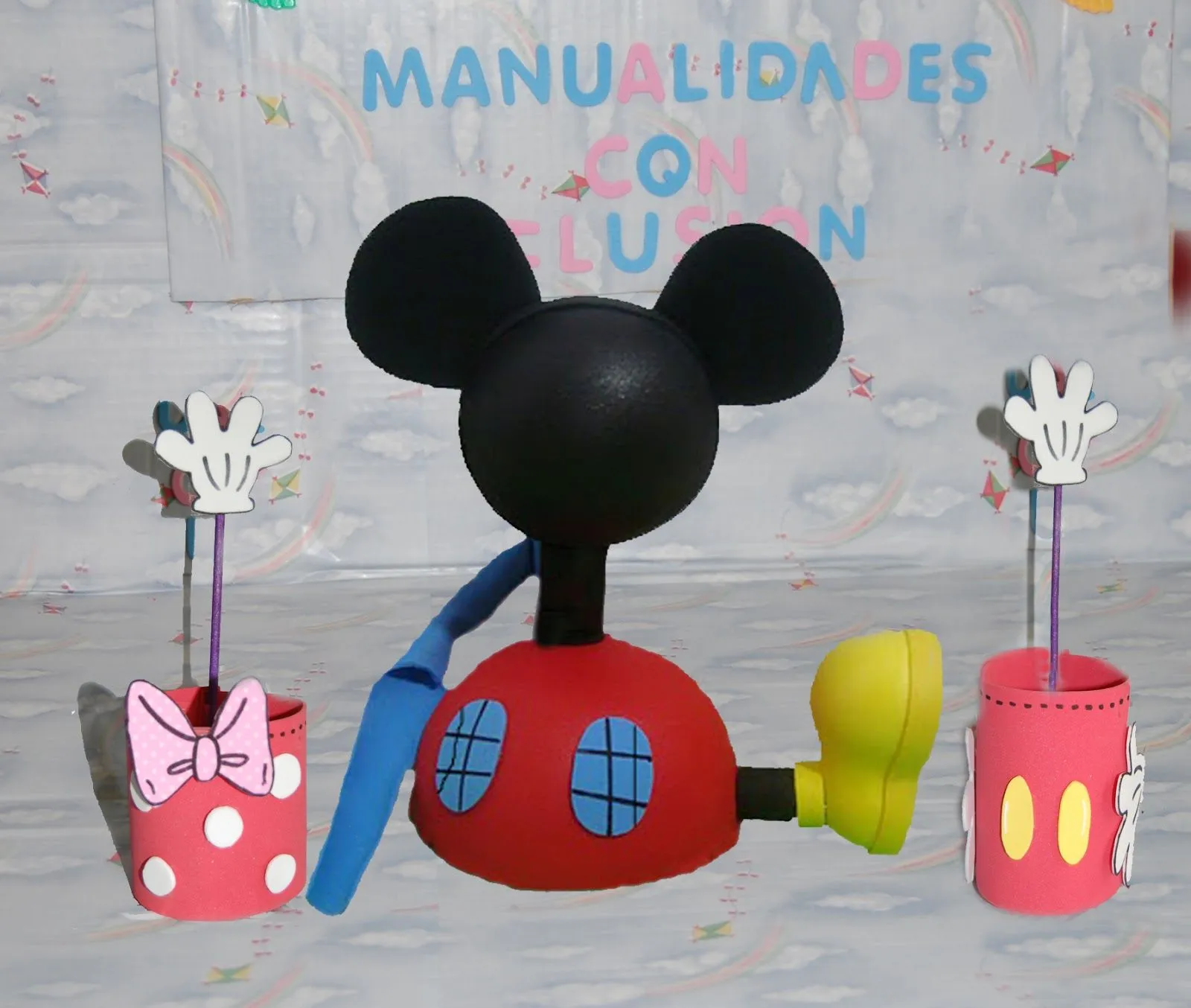 Como hacer dulceros de Mickey Mouse - Imagui