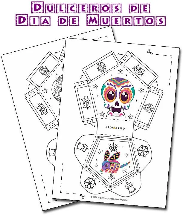 Dulceros para el Día de Muertos