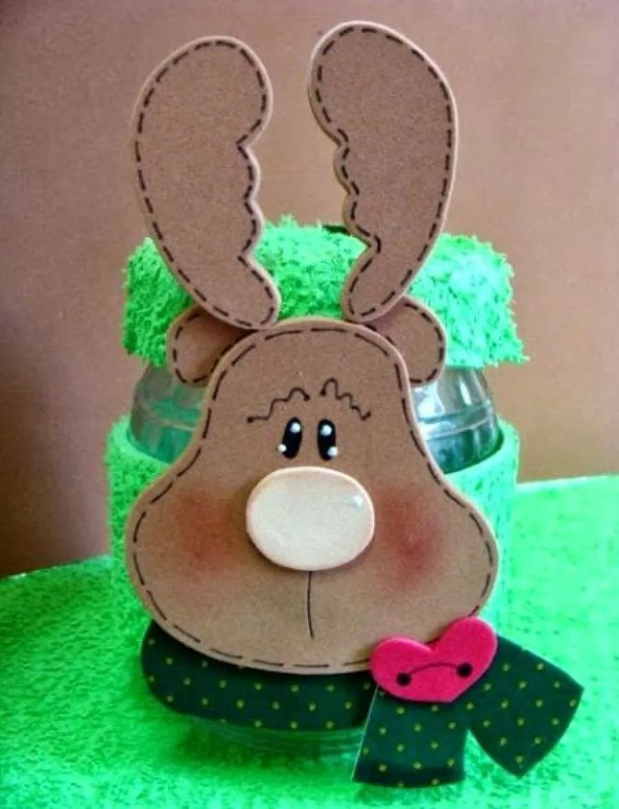 Dulceros navideños fáciles de hacer | Manualidades Dulceros navideños fáciles de hacer | Manualidades