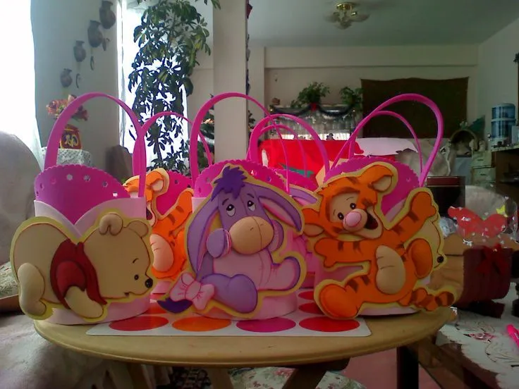 Detalles Isabel: Cotillon Winnie Pooh, Igor y Tigger | dulceros ...