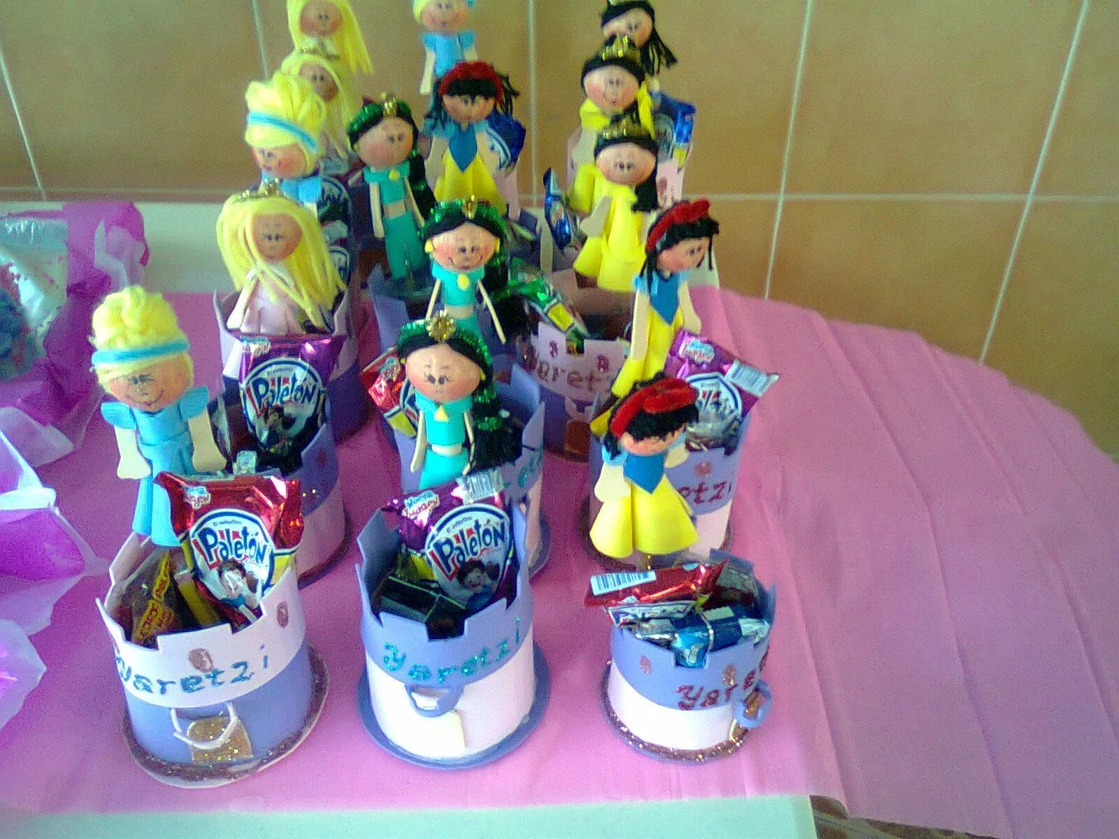 Dulceros princesas Disney - Imagui