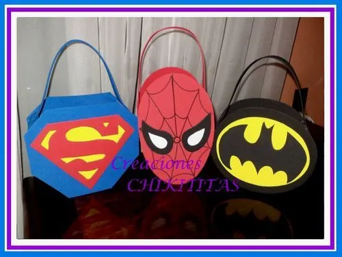 Dulceros superheroes - Imagui