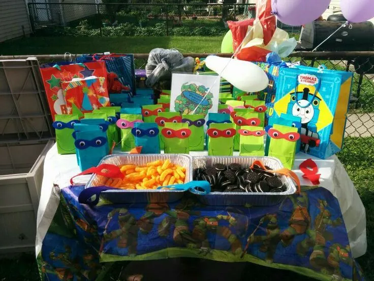Dulceros de tortugas ninja bonitos y faciles de hacer y economicos ... Dulceros de tortugas ninja bonitos y faciles de hacer y economicos ...