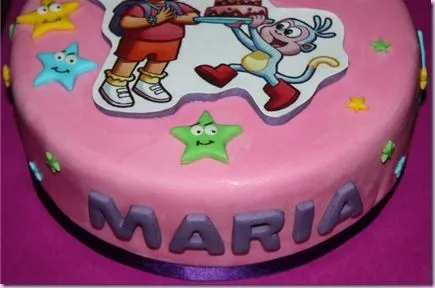 Dulces Ainmar: Tarta Dora La Exploradora