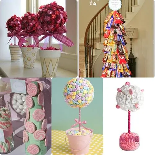 Dulces árboles para fiestas - Paperblog