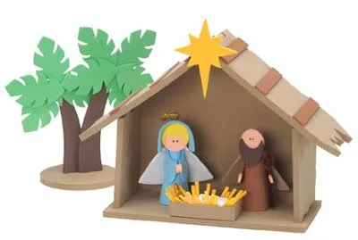 manualidades para niños: Nacimiento
