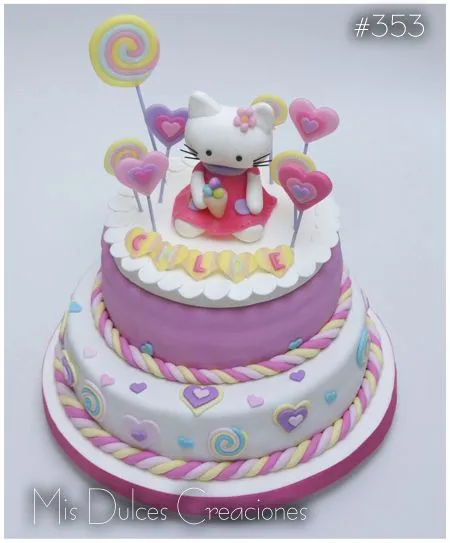 Tortas de dos pisos de Hello Kitty - Imagui Tortas de dos pisos de Hello Kitty - Imagui