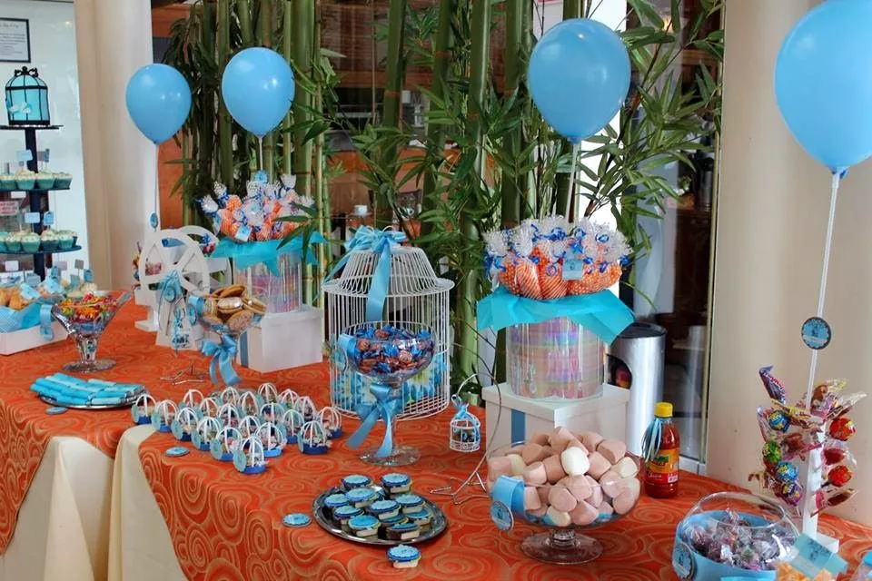 Dulces y Eventos: Mesa de dulces Bautizo