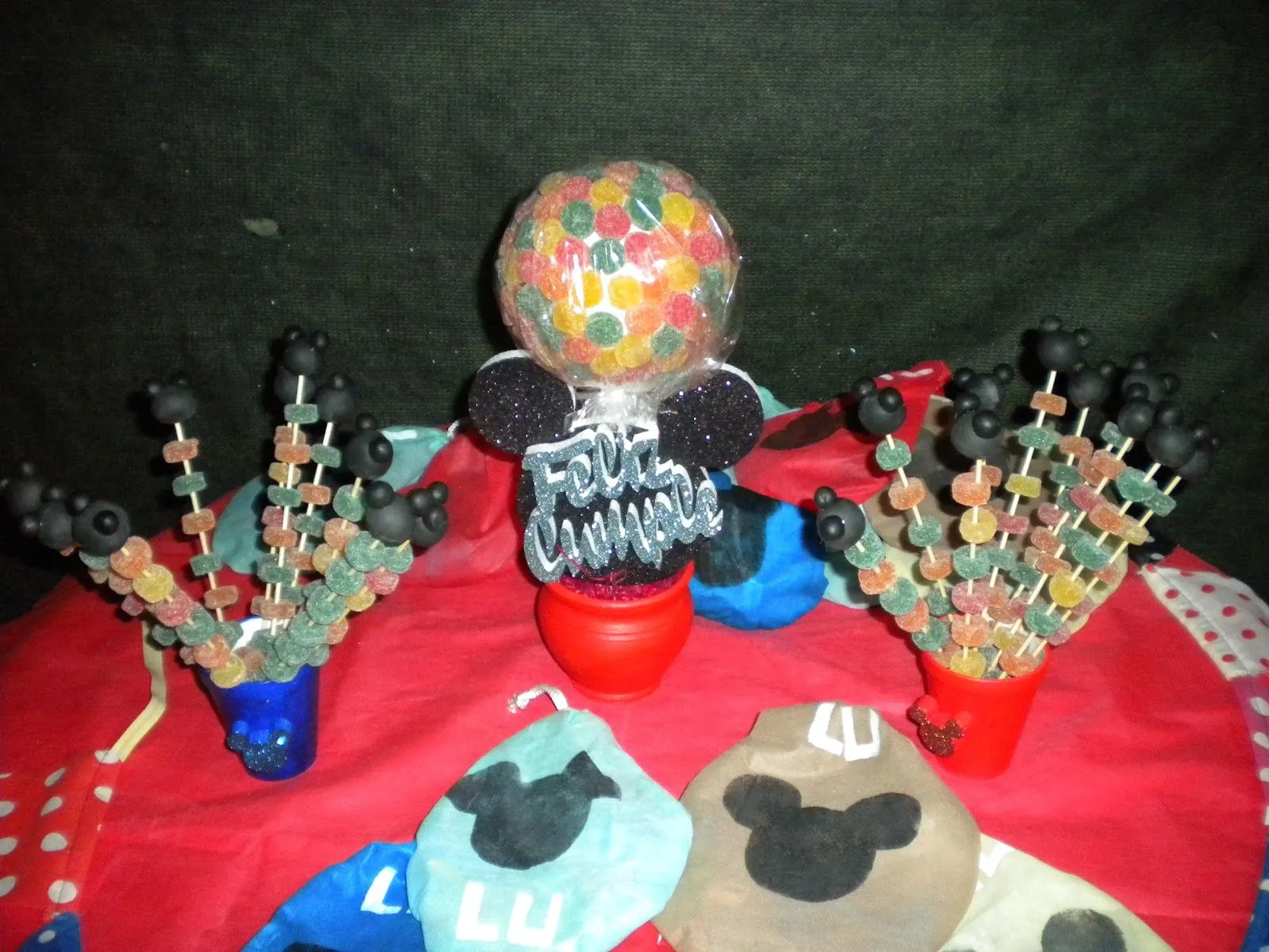 Dulces Eventos: MESA TEMATICA MICKEY MOUSE