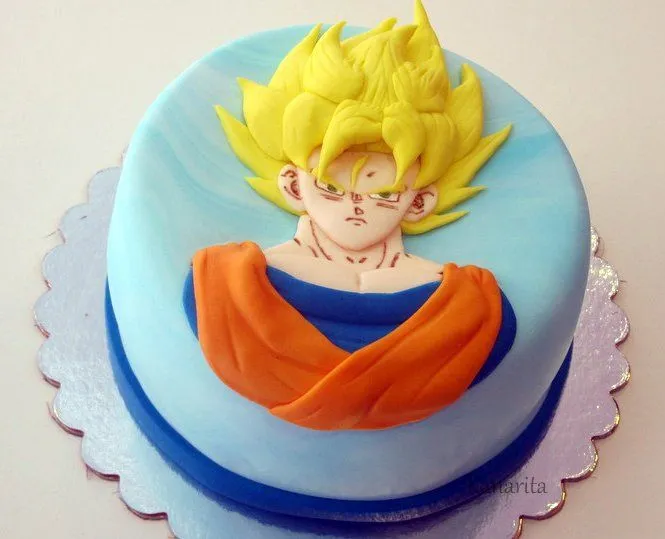 Los dulces de Kanarita: Pastel Son goku IV