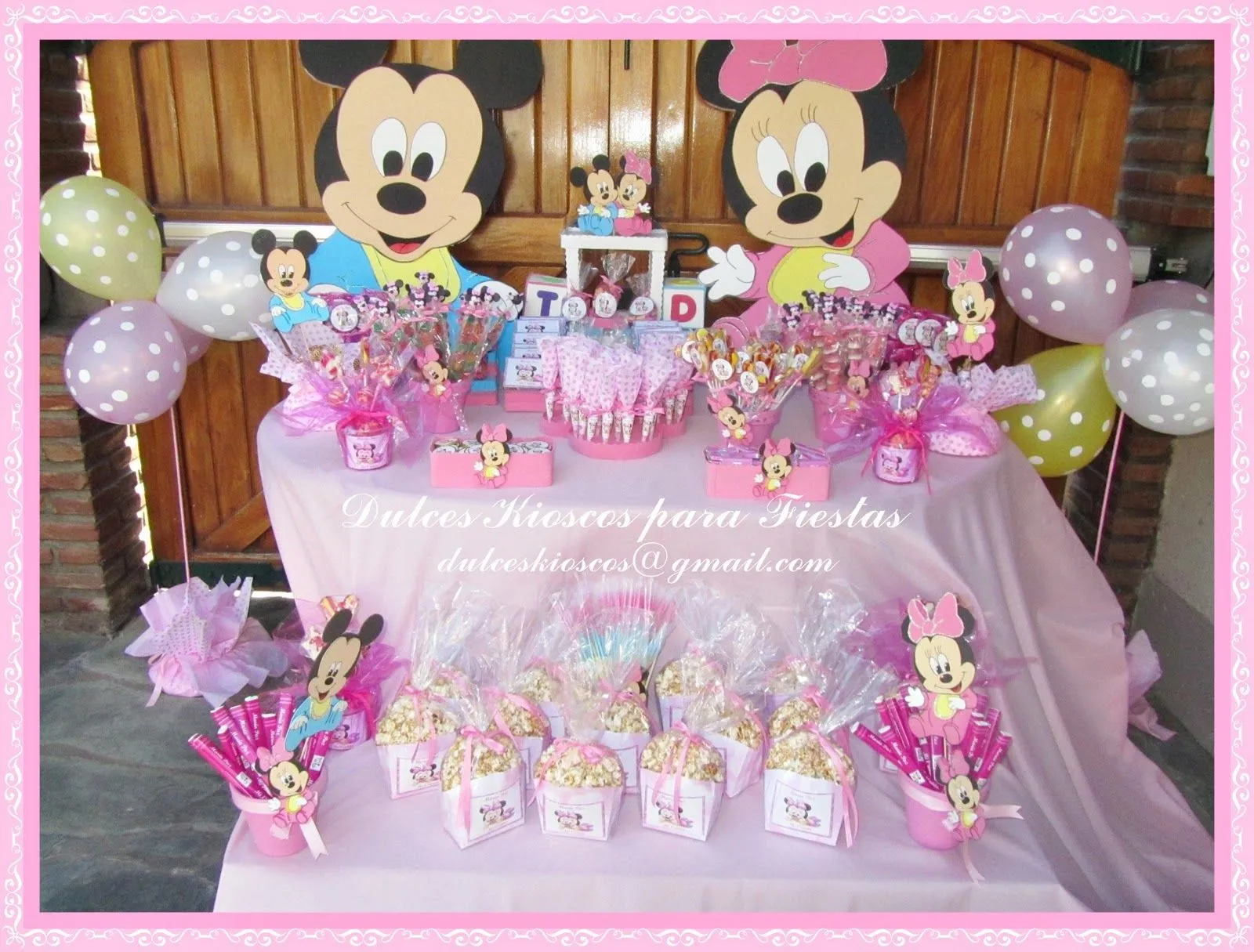 Dulces Kioscos para Fiestas" : Cumple Tematico Infantil Minnie y ... Dulces Kioscos para Fiestas" : Cumple Tematico Infantil Minnie y ...