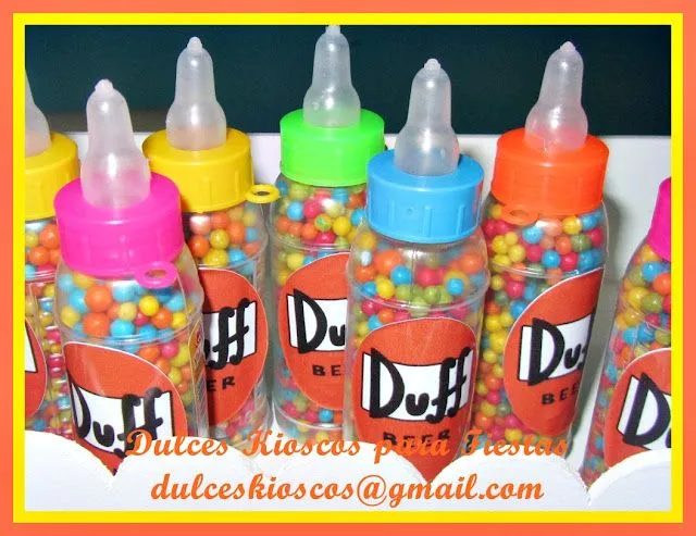 Dulces Kioscos para Fiestas" : Cumple tematico " Los Simpsons" Dulces Kioscos para Fiestas" : Cumple tematico " Los Simpsons"