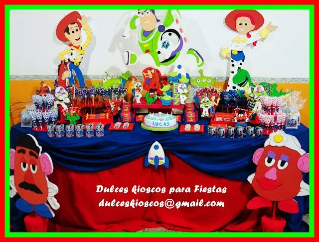 Dulces Kioscos para Fiestas" : KIOSCO TEMATICO TOY STORY Dulces Kioscos para Fiestas" : KIOSCO TEMATICO TOY STORY