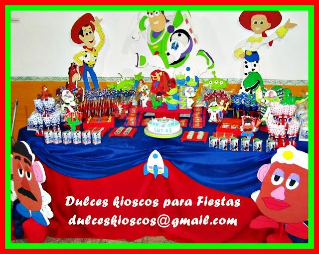 Dulces Kioscos para Fiestas" : KIOSCO TEMATICO TOY STORY Dulces Kioscos para Fiestas" : KIOSCO TEMATICO TOY STORY