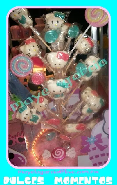 DULCES MOMENTOS: DECORACION DE HELLO KITTY