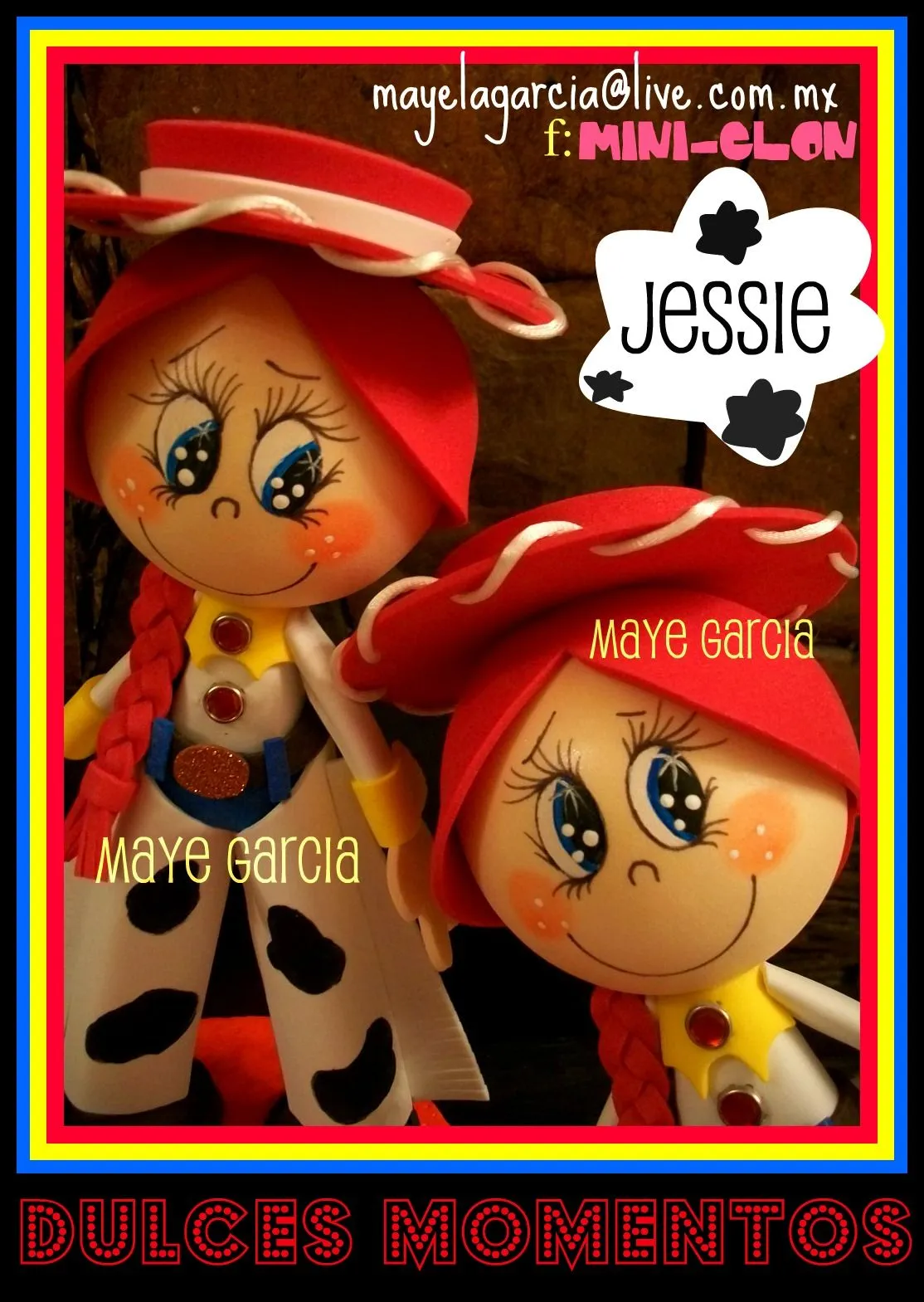 DULCES MOMENTOS: FIESTA DE JESSY DE TOY STORY DULCES MOMENTOS: FIESTA DE JESSY DE TOY STORY