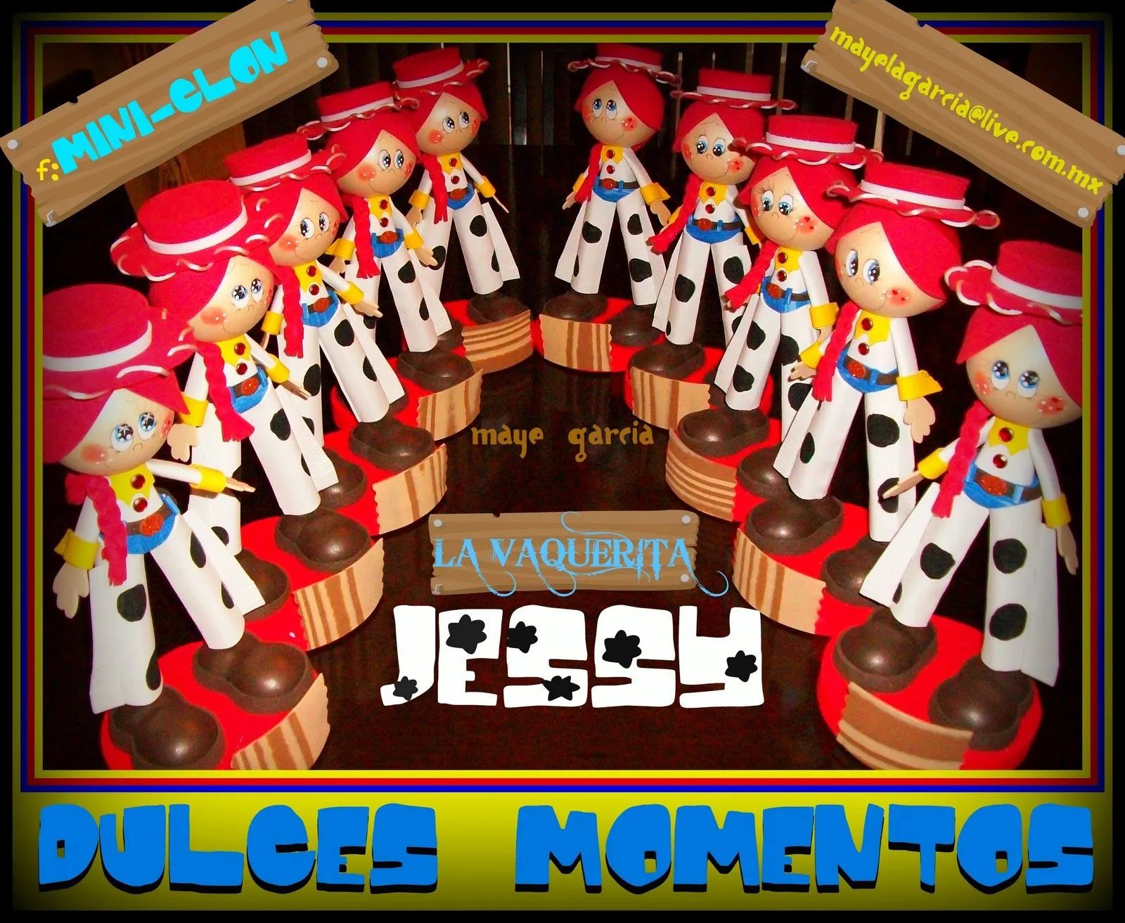 DULCES MOMENTOS: FIESTA DE JESSY DE TOY STORY