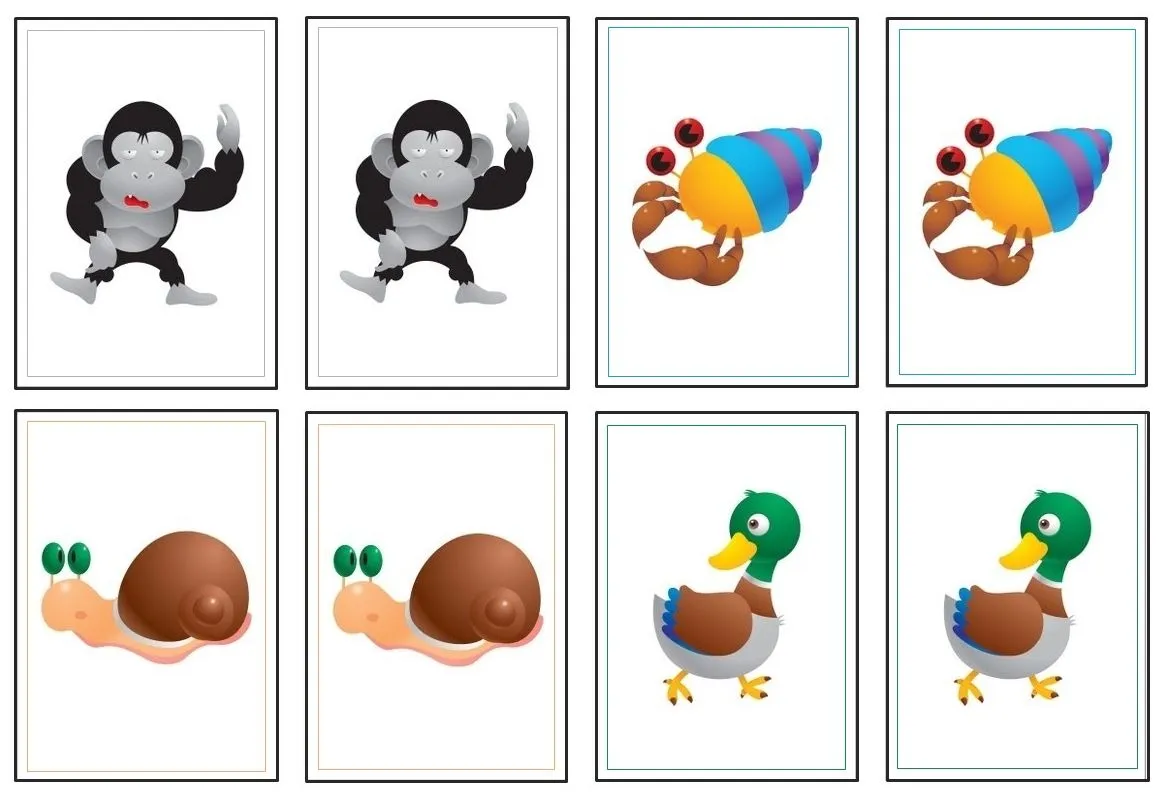 Dulces Momentos ❤»✿⊰ ★: Juego de Memoria de los Animales Dulces Momentos ❤»✿⊰ ★: Juego de Memoria de los Animales