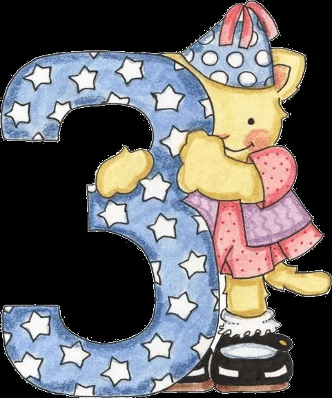 Dulces Momentos..★: Lindos Numeros Decorados!! Dulces Momentos..★: Lindos Numeros Decorados!!