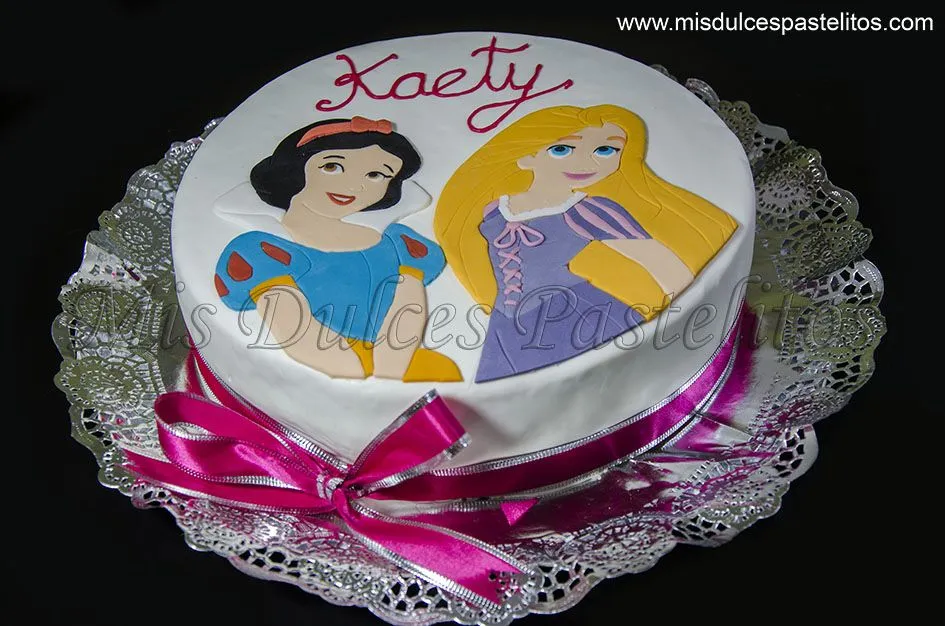 Mis Dulces Pastelitos: Tarta Princesas Disney - Kaety Mis Dulces Pastelitos: Tarta Princesas Disney - Kaety