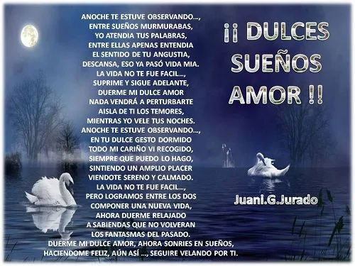 Dulces sueños mi amor | Imagenes para Facebook [FB]
