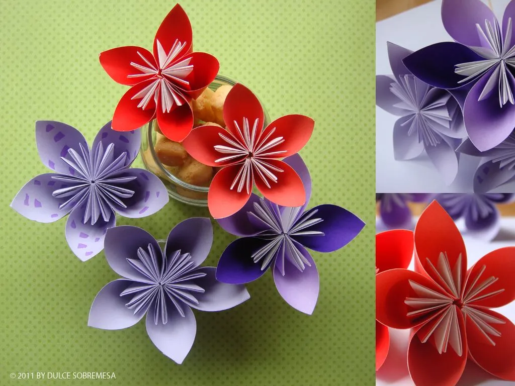 DULCESOBREMESA: Primavera de papel / Paper Springtime