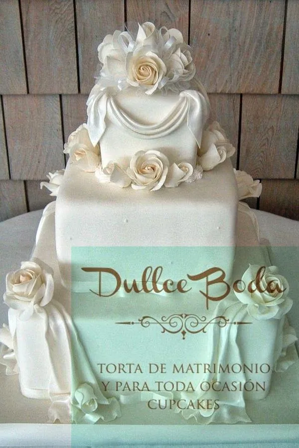 Dullce Boda Tortas de Boda: Torta Matrimonial Clásica de 3 Pisos ... Dullce Boda Tortas de Boda: Torta Matrimonial Clásica de 3 Pisos ...