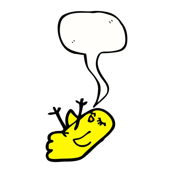 Durmiendo pollito amarillo — Vector stock © lineartestpilot #20816665