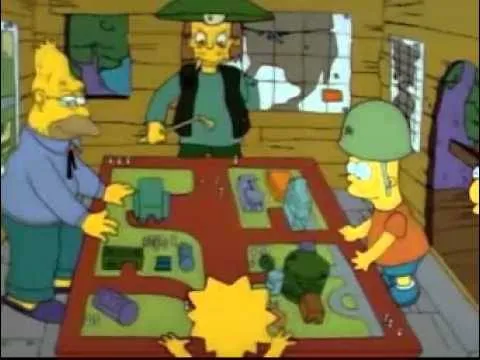 No estaba durmiendo, estaba reflexionando: Los Simpson 1x05 - El ...