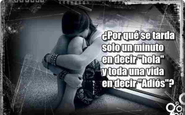 Lo duro de decir adiós a un ser querido - Pensamientos de amor ...