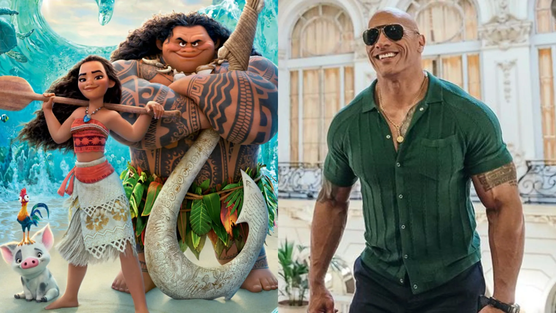 Dwayne Johnson producirá la versión “live-action” de la película 'Moana'