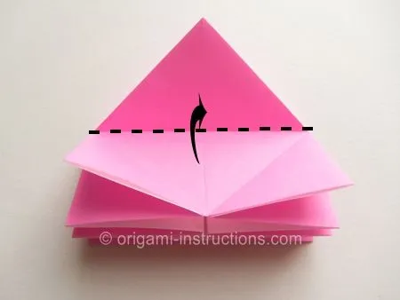 Easy Origami Twisty Rose Folding Instructions