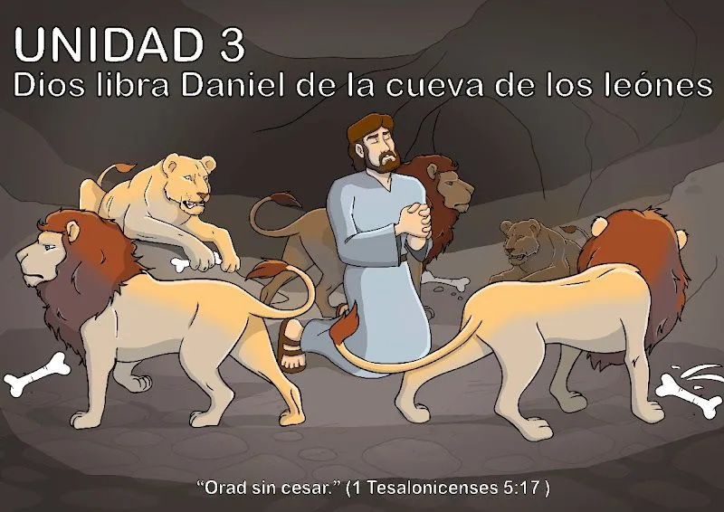 EBI COLOMBIA: Dios libra a Daniel de la cueva de los leones EBI COLOMBIA: Dios libra a Daniel de la cueva de los leones