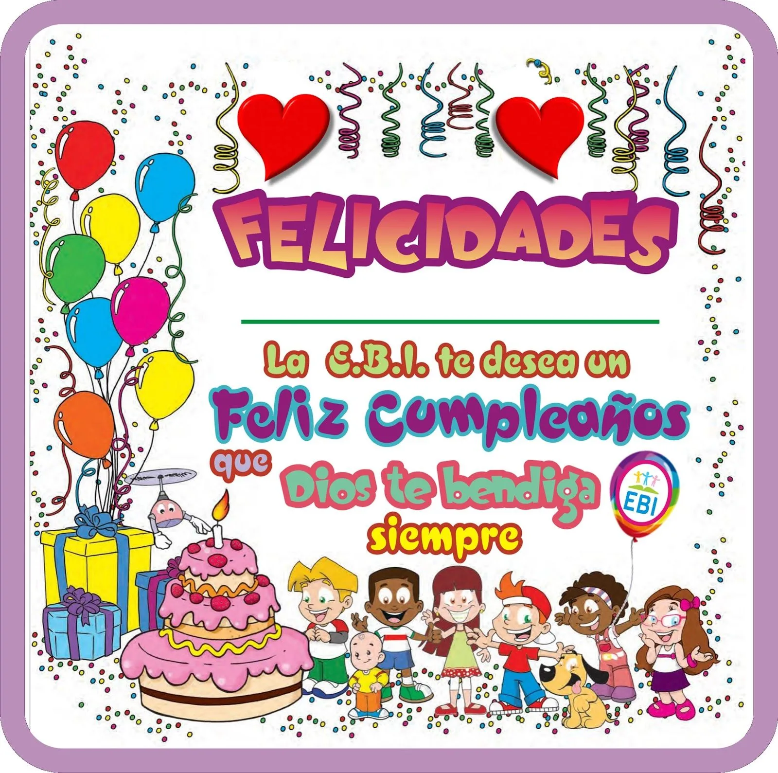 EBI México: Tarjeta de cumpleaños EBI México: Tarjeta de cumpleaños