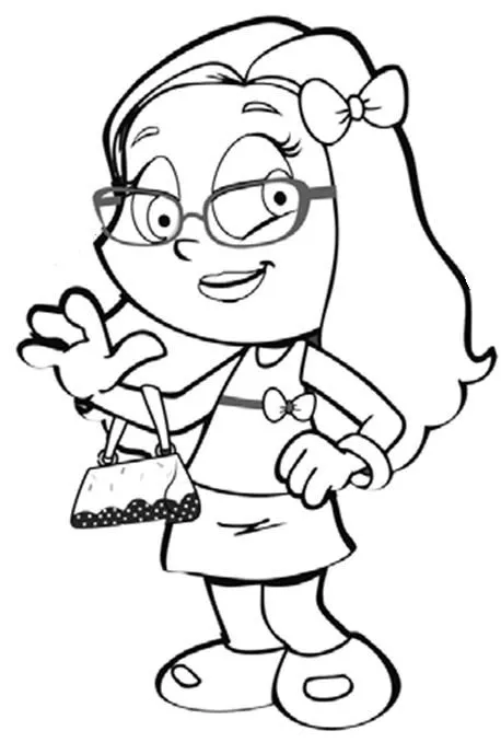 Dibujo de tia para colorear - Imagui