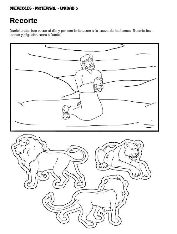 EBI Paraguay: Unidad 3 - Dios libra a Daniel de la cueva de los leones EBI Paraguay: Unidad 3 - Dios libra a Daniel de la cueva de los leones