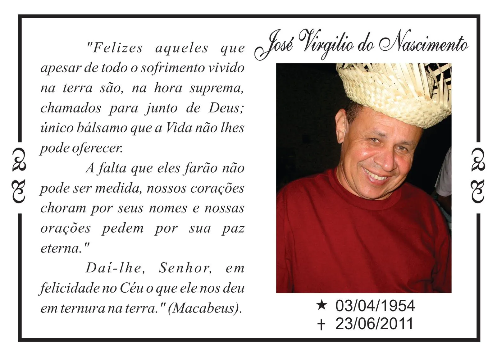ECC Neópolis: CONVITE - Missa de 7º Dia do falecimento do Sr ... ECC Neópolis: CONVITE - Missa de 7º Dia do falecimento do Sr ...