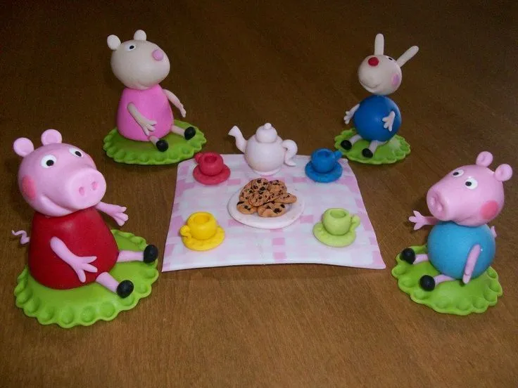 ECHOS EN PORCELANA FRÍA ADORNO DE TORTA | ARTESANIAS DE TODO TIPO ...