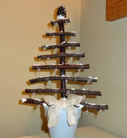 EcoNotas.com: Árboles de Navidad con Ramas Secas, 10 Ideas ... EcoNotas.com: Árboles de Navidad con Ramas Secas, 10 Ideas ...