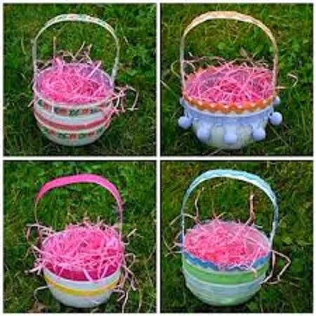 EcoNotas.com: Canastas de Pascua con Botellas Recicladas EcoNotas.com: Canastas de Pascua con Botellas Recicladas